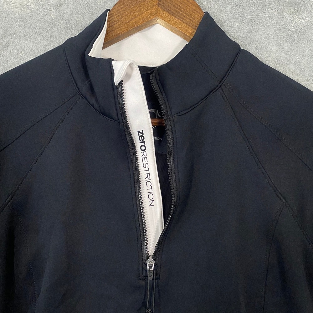 Zero Restriction Pullover Sz Small Black Samantha… - image 3